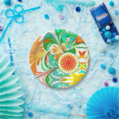 Zitrusexplosion Pappteller (Party)