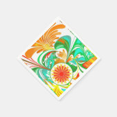 Zitrusexplosion Serviette (Ecke)
