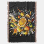 Zitrusexplosionswirbel Decke (Vorderseite Vertikal)