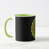 Zitrusfarben, Kalkgrün, Tasse (Links)