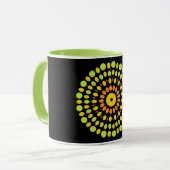 Zitrusfarben, Kalkgrün, Tasse (Vorderseite Links)