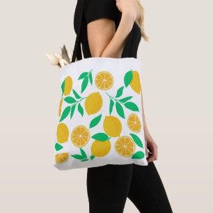 Zitrusfrischer Zitronenhain – Frischer Zitrus-Tote Tasche