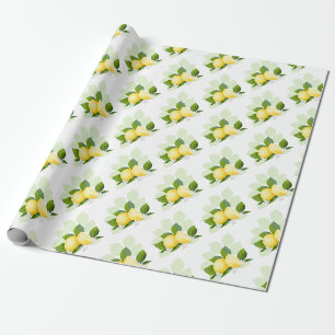 Zitrusfrucht Botanisch Geschenkpapier
