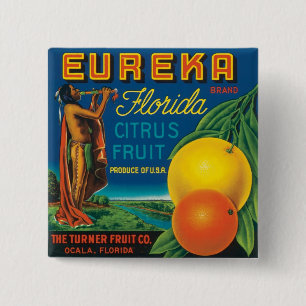 Zitrusfrucht Eurekas Florida Button