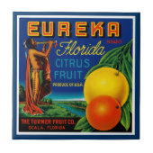 Zitrusfrucht Eurekas Florida Fliese (Vorderseite)