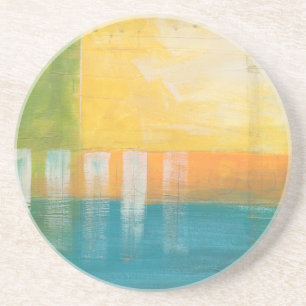 Zitrusfrucht fängt I auf Getränkeuntersetzer