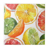 Zitrusfrucht Fliese (Vorderseite)
