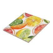 Zitrusfrucht Fliese (Seite)