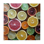 Zitrusfrucht Fliese (Vorderseite)