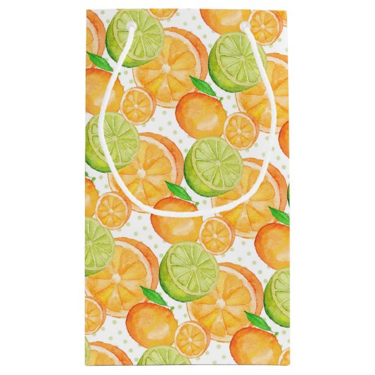 Zitrusfrucht Kleine Geschenktüte (Rückseite)