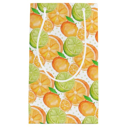 Zitrusfrucht Kleine Geschenktüte (Vorderseite)