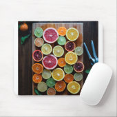 Zitrusfrucht Mousepad (Mit Mouse)