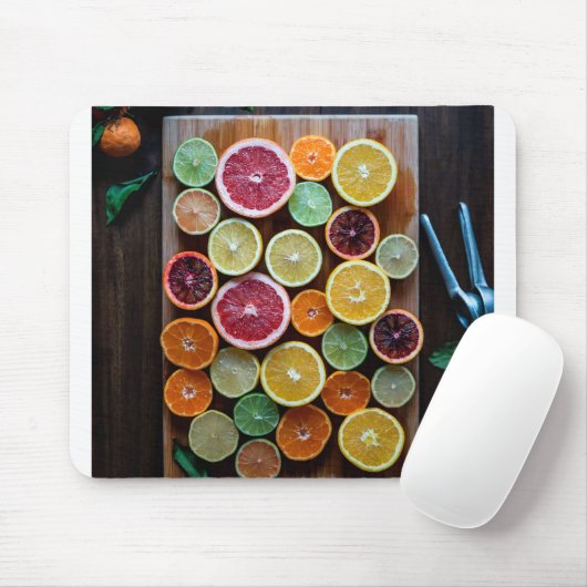 Zitrusfrucht Mousepad (Mit Mouse)