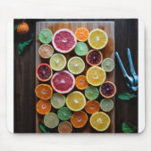 Zitrusfrucht Mousepad (Vorne)