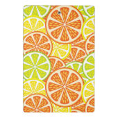 Zitrusfrucht-Muster 2 Mini Klemmbrett (Rückseite)