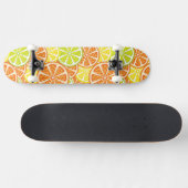 Zitrusfrucht-Muster 2 Skateboard (Horizontal)