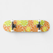 Zitrusfrucht-Muster 2 Skateboard (Horizontal)