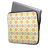 Zitrusfrucht-Muster-Laptop-Hülse Laptopschutzhülle (Vorderseite Links)
