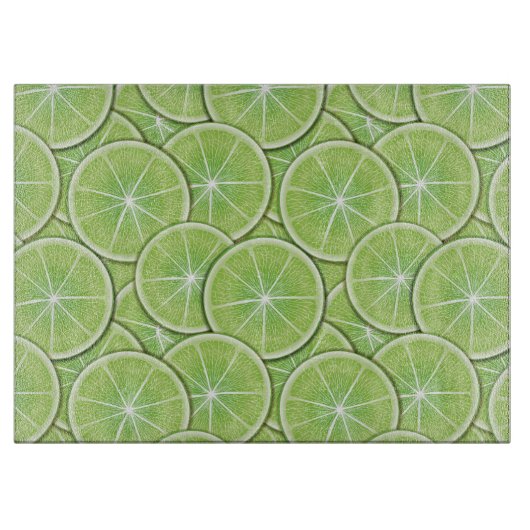 Zitrusfrucht-Muster Schneidebrett (Vorderseite)