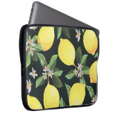 Zitrusfrucht: Nahtloses Musterdesign Laptopschutzhülle (Vorne Rechts)