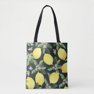 Zitrusfrucht: Nahtloses Musterdesign Tasche