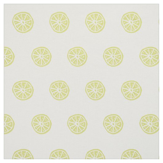Zitrusfrucht/Zitrone Druckgewebe Stoff (Muster)