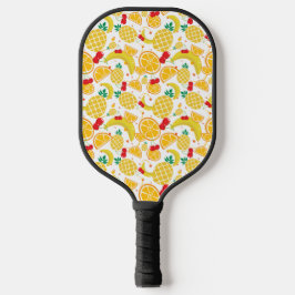 Zitrusfrüchte Ananas Orange Banana Cherry Pickleball Schläger