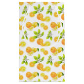 Zitrusfrüchte Art Orange und Zitronen Patten Kleine Geschenktüte (Rückseite)