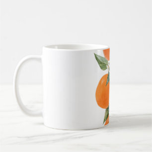Zitrusfrüchte aus Aquarellon Kaffeetasse