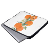 Zitrusfrüchte aus Aquarellon Laptopschutzhülle (Vorne Knopf)