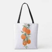Zitrusfrüchte aus Aquarellon Tasche (Rückseite)