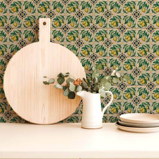 Zitrusfrüchte aus Mittelmeerlemon Fliese