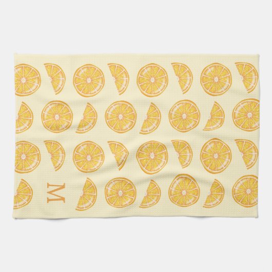 Zitrusfrüchte aus Orangenfrüchten mit kundenspezif Geschirrtuch (Horizontal)