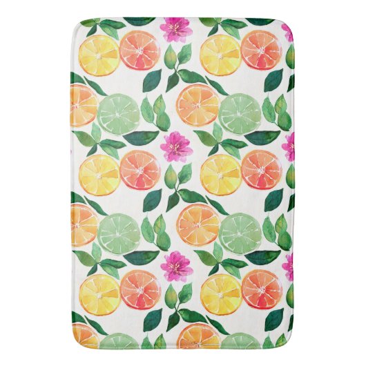Zitrusfrüchte Badematte (Vorderseite Vertikal)