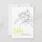 Zitrusfrüchte Blüte Hochzeit Antwort UAWG (Vorderseite)