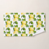 Zitrusfrüchte Botanische Zitronen Badhandtuch Set (Handtuch)