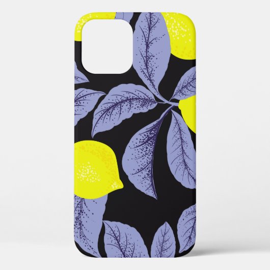 Zitrusfrüchte, botanisches Vintages Design. Case-Mate iPhone Hülle (Rückseite)