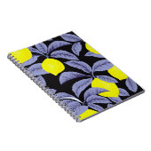 Zitrusfrüchte, botanisches Vintages Design. Notizblock (Rechte Seite)