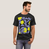 Zitrusfrüchte, botanisches Vintages Design. T-Shirt (Vorne ganz)