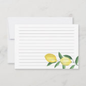 Zitrusfrüchte-Brautparty (Rückseite)