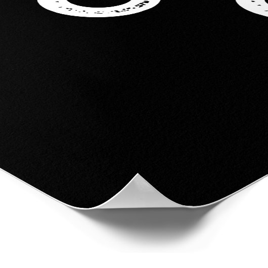 Zitrusfrüchte Coole Zitrusfrüchte Pub Dark BG Poster (Ecke)