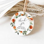 Zitrusfrüchte-Dusche Geschenkanhänger