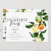 Zitrusfrüchte | Einladungen der Interessengruppe (Vorne/Hinten)