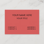 Zitrusfrüchte farbenfrohe tropische Ernährung Visitenkarte (Rückseite)