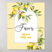 Zitrusfrüchte-Favoriten bitte eine Poster (Vorne)