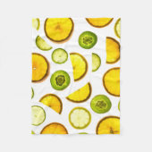 Zitrusfrüchte Fleece Blanket (Vorderseite)