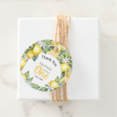 Zitrusfrüchte Geburtstag Günstlingsmarken Geschenkanhänger (Beispiel)