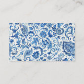 Zitrusfrüchte-Gelb und blaues Brautparty Begleitkarte (Rückseite)