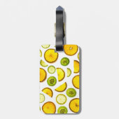 Zitrusfrüchte Gepäckmarke Gepäckanhänger (Rückseite vertikal)