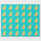 Zitrusfrüchte Geschenkpapier (Flach)